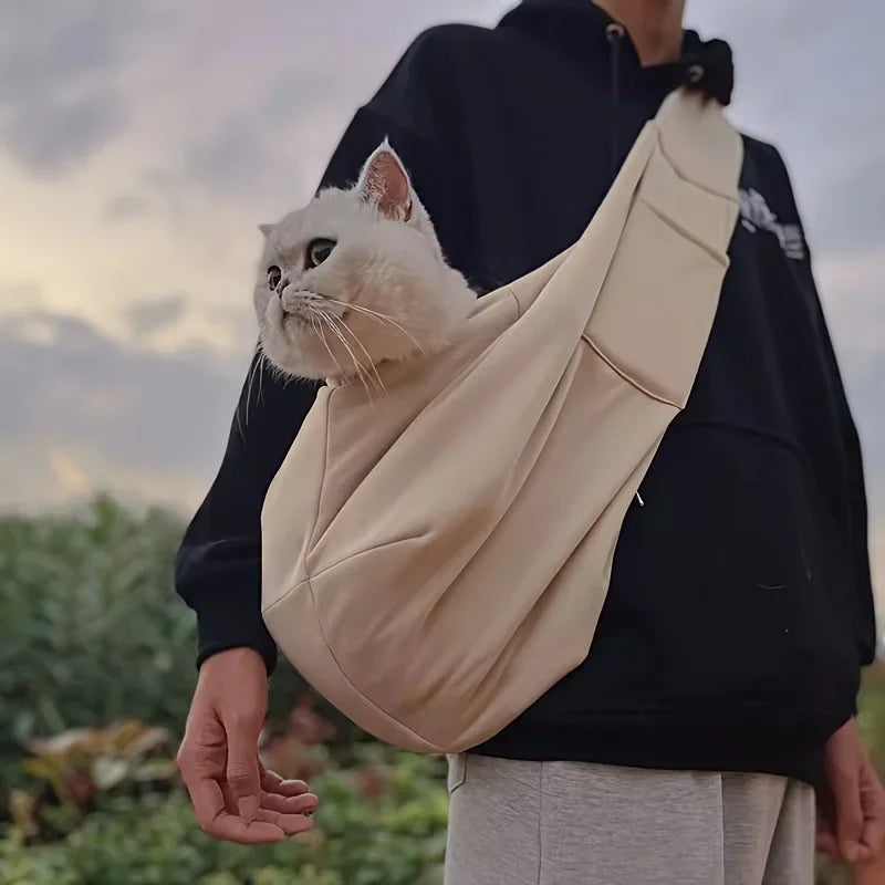 Pet Outdoor Travel Bag with Adjustable Shoulder Strap