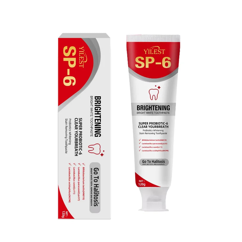 Hydroxyapatite Repair Toothpaste Sp-6 Probiotic Remove Stains Deep Clean