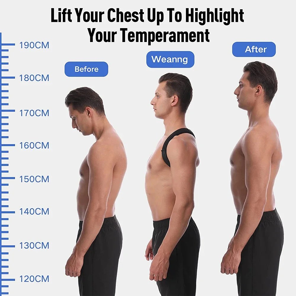 Back Posture Corrector Women Men-Unique Design Spine and Back Support