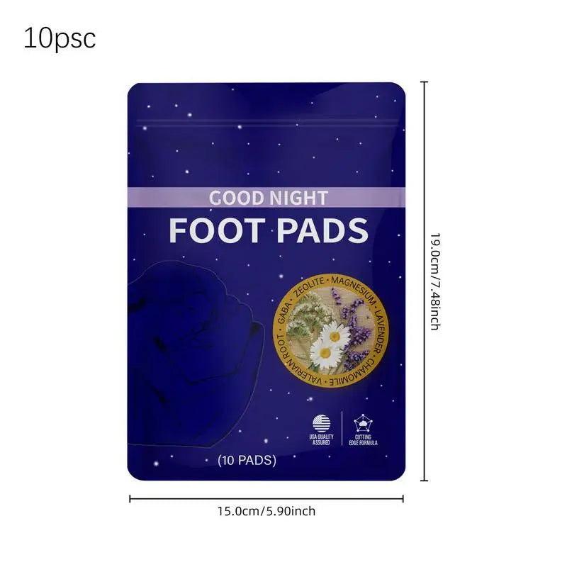 10 Pairs Deep Cleansing Foot Detox Patches