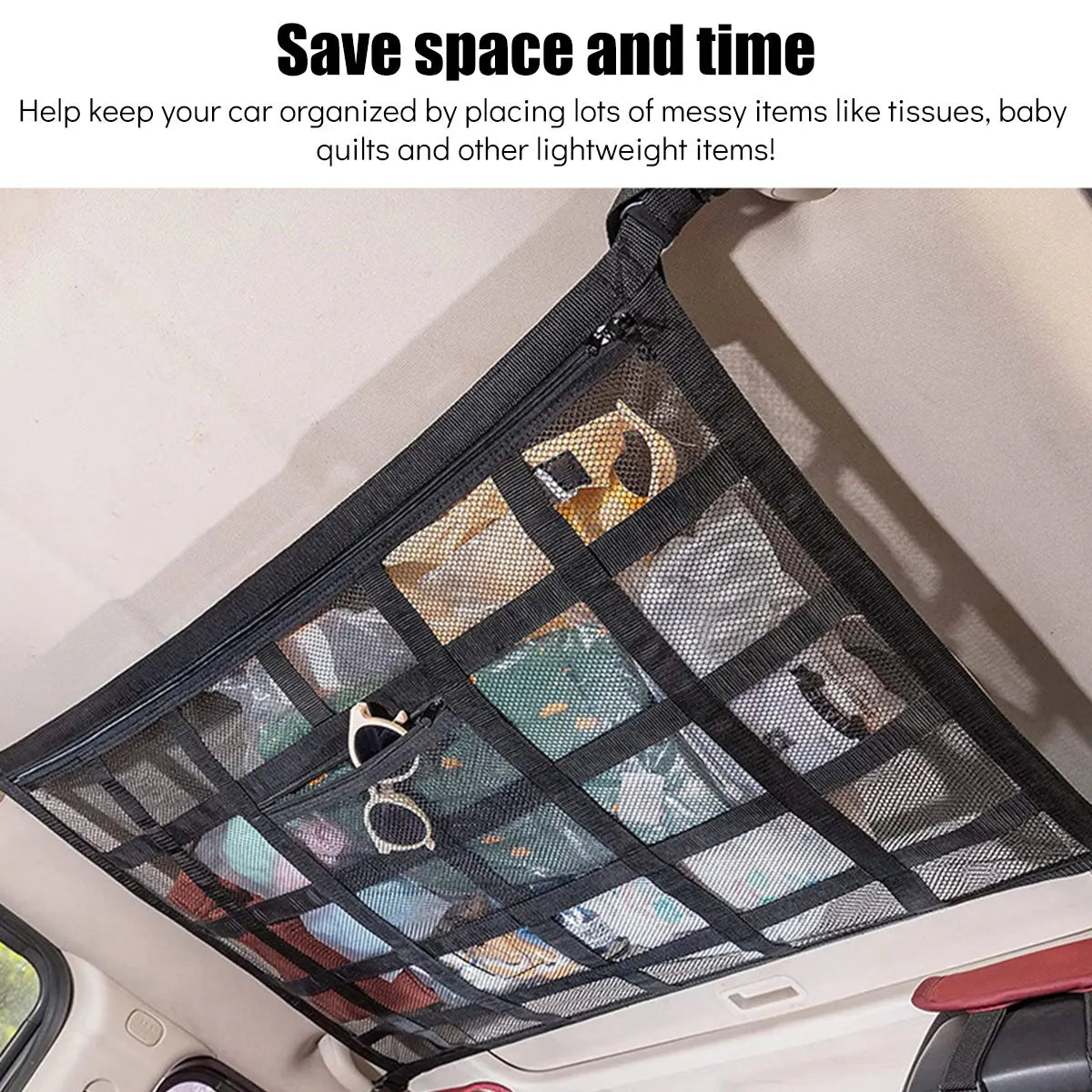 Ceiling Cargo Net Pocket