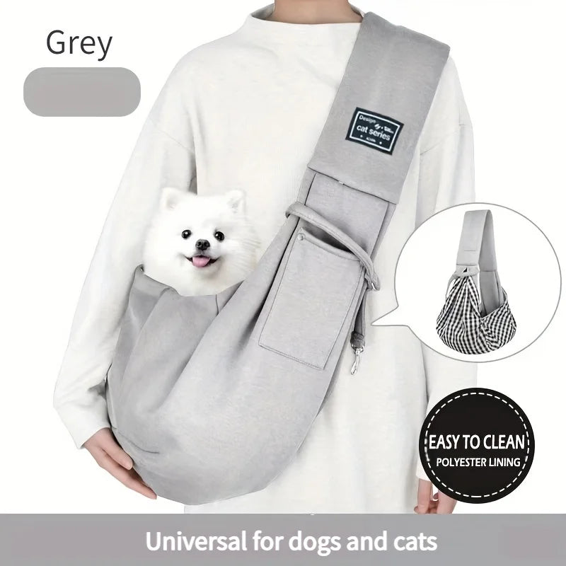 Pet Outdoor Travel Bag with Adjustable Shoulder Strap