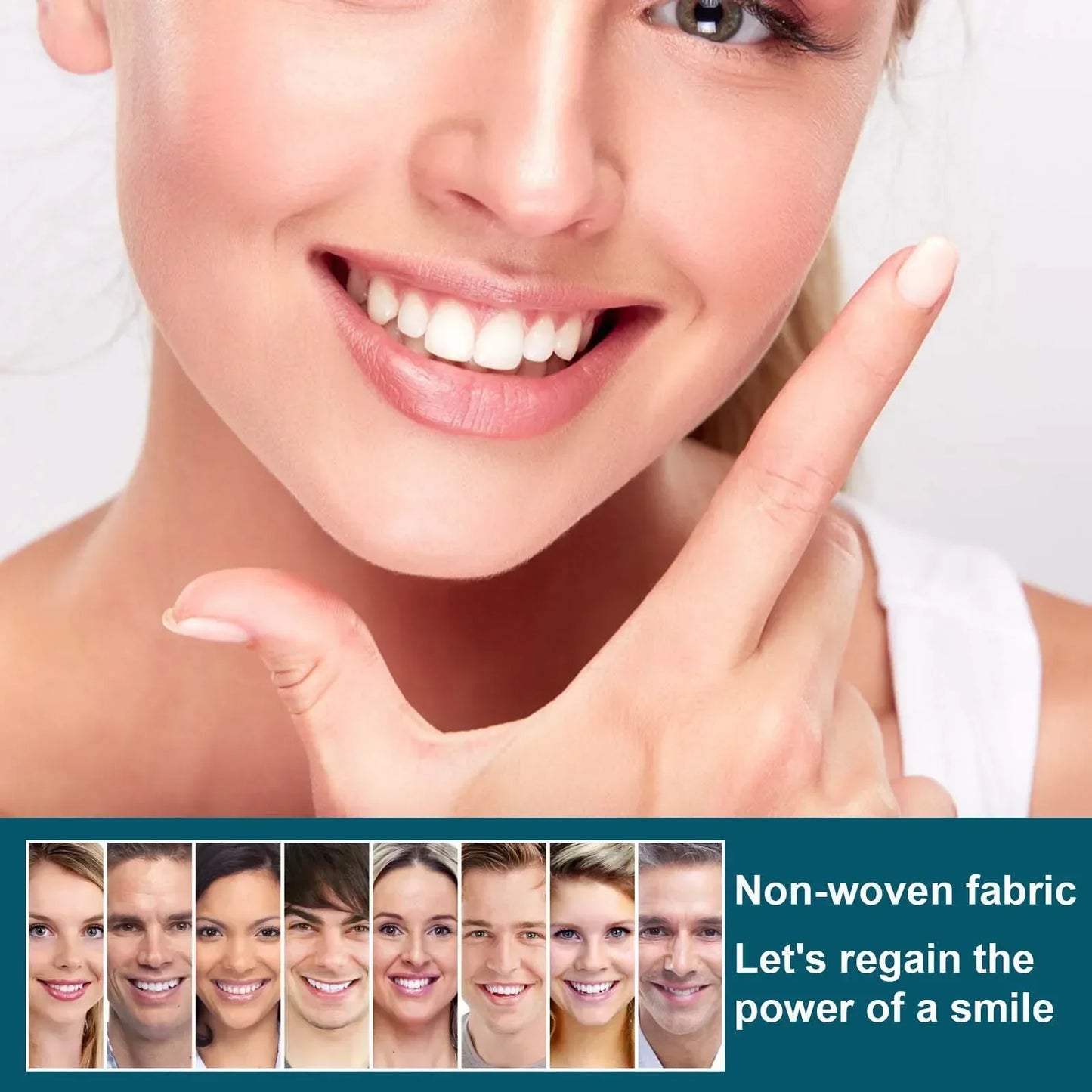 Adjustable Teeth Set Whitening Dentures Perfect Smile