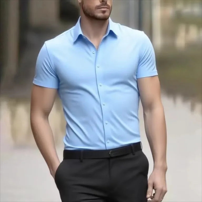 Prime Short Sleeve Button Down