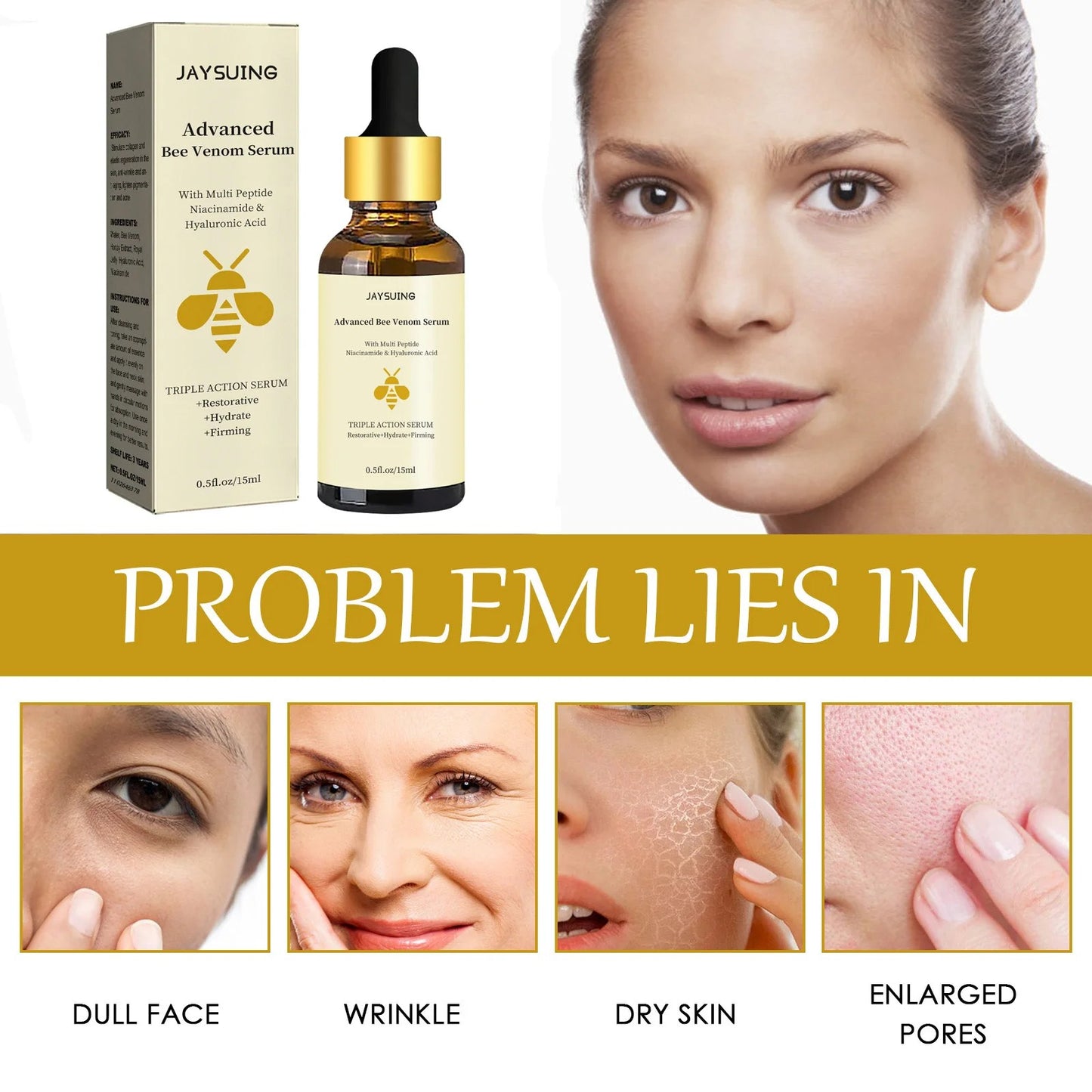 Bee Venom Anti Wrinkle Serum