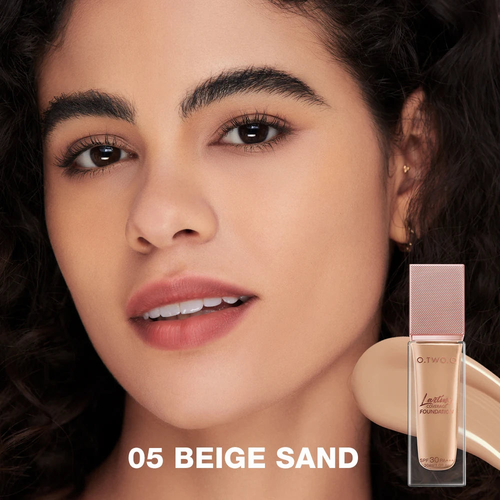 Matte Liquid Foundation – Full Coverage, Oil-Control & Waterproof