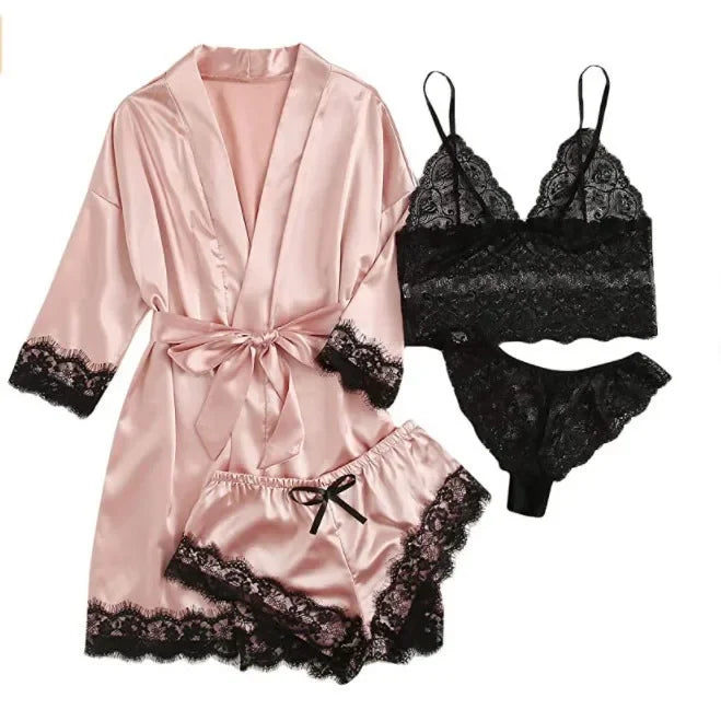 Luxury Lace Sleepwear Set