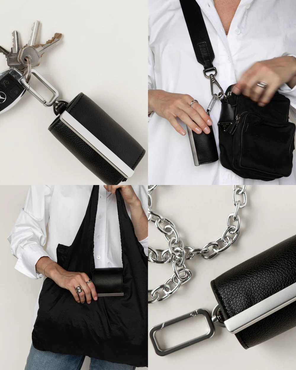 π Keychain Tote Bag | Compact & Expandable for On-the-Go Convenience