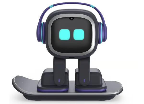 Emo Intelligent AI Robot Pet - Smart Voice-Controlled Desktop Companion