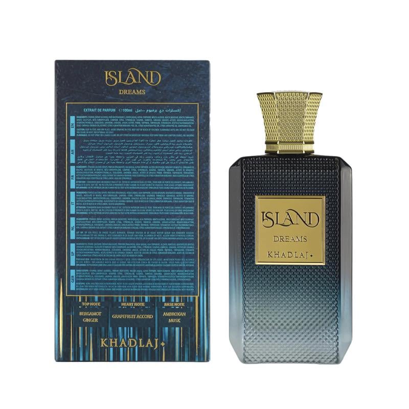 Khadlaj Island Dreams Extrait de Parfum (Unisex) – 3.4 oz / 100ml