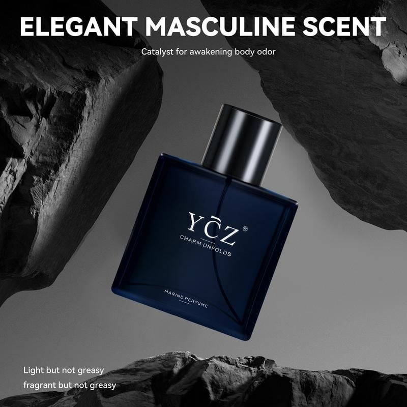 🎁YCZ Midnight Ocean Men's Cologne, Long Lasting Men's Fragrance