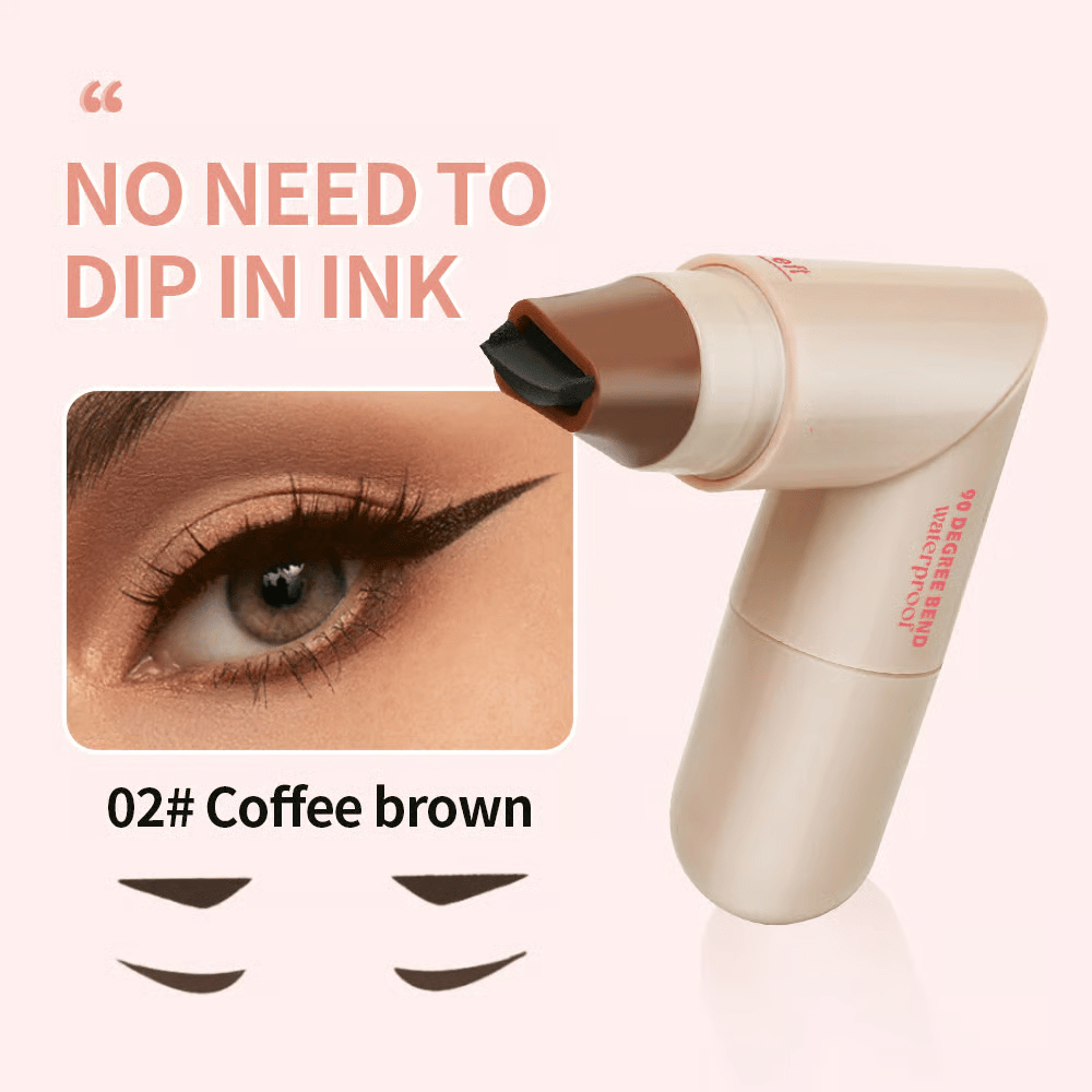 Rotating Waterproof Winged Eyeliner Stamp Pen