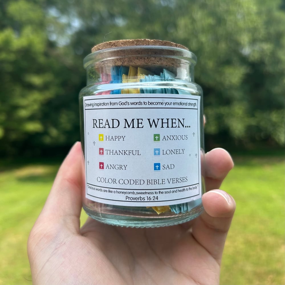 ✝️Handmade Wooden Bible Verses Box - Daily Bible Verses (🎁 A Reminder of God's Words💖)