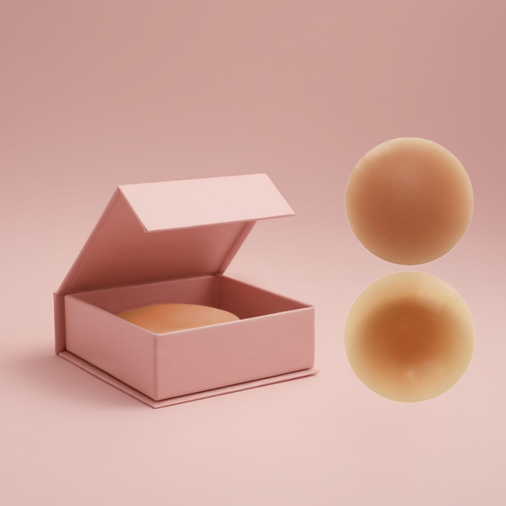 Go Braless! Seamless Nipple Cover (Latex-free and 100% Medical Silicone)
