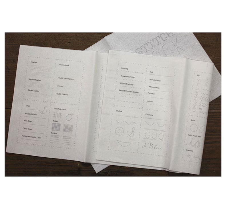 Beginner-Friendly🪡Stitch Book 📖with 143 different stitches