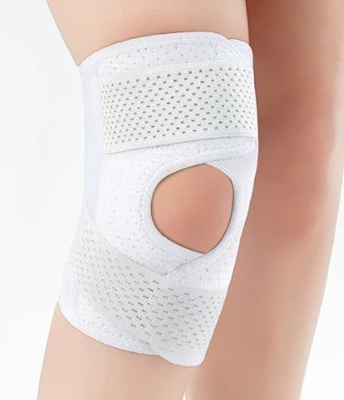 Plus Size Knee Brace for Knee Pain, Compression Knee Support with Air Mesh Fabric