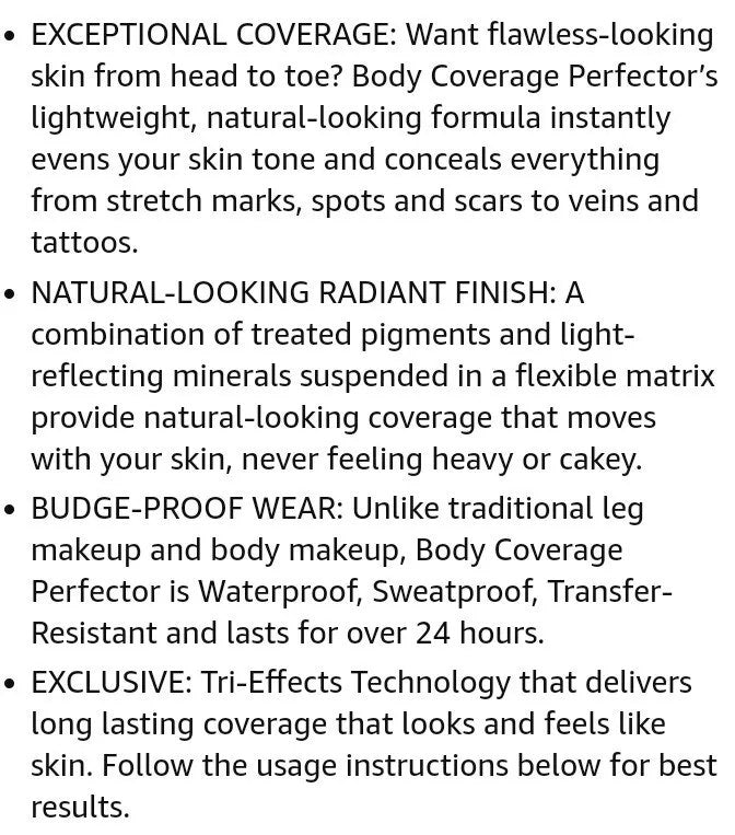 Body Coverage Perfector