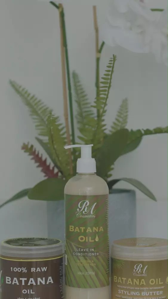 RA Cosmetics 100% Natural Unrefined Batana Hair Oil for Hair Growth
