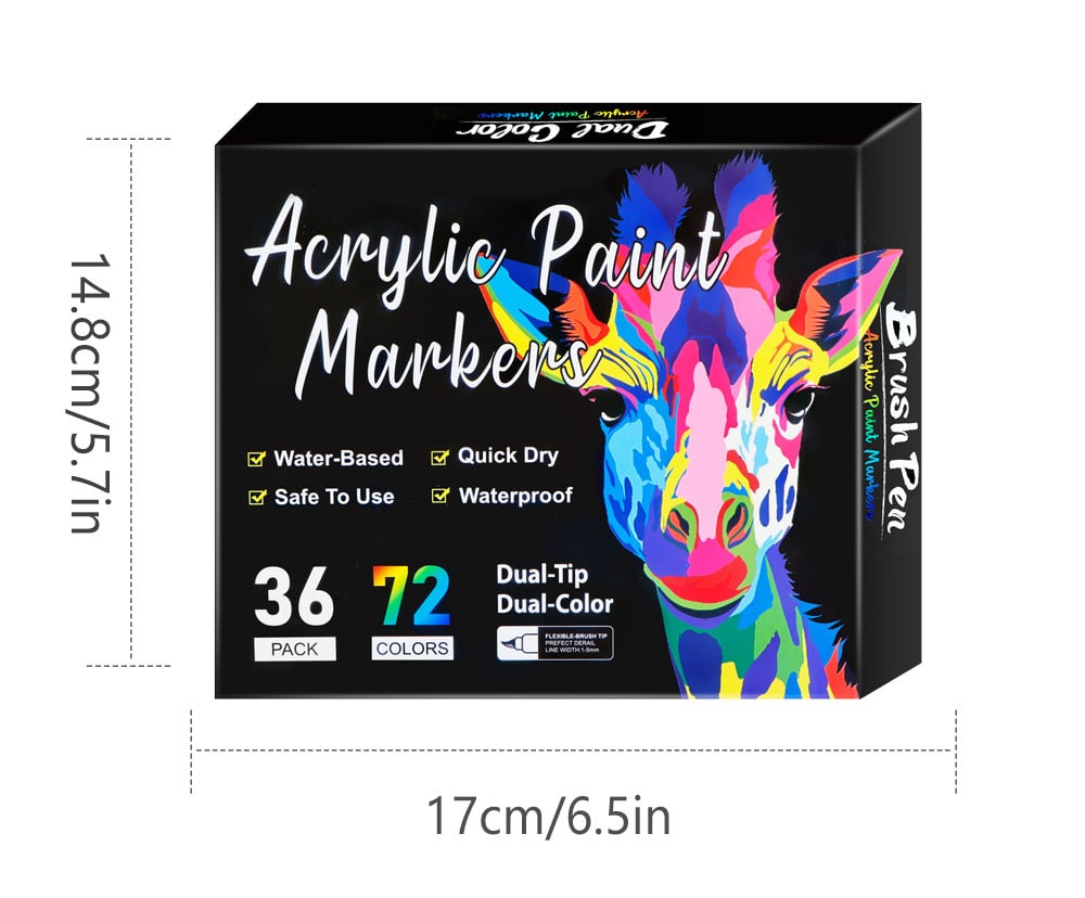 Double-Ended Art Markers for Professionals & Beginners!