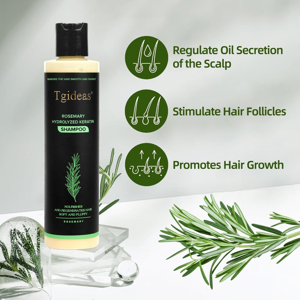 Tgideas Organic Rosemary Hair Growth Shampoo