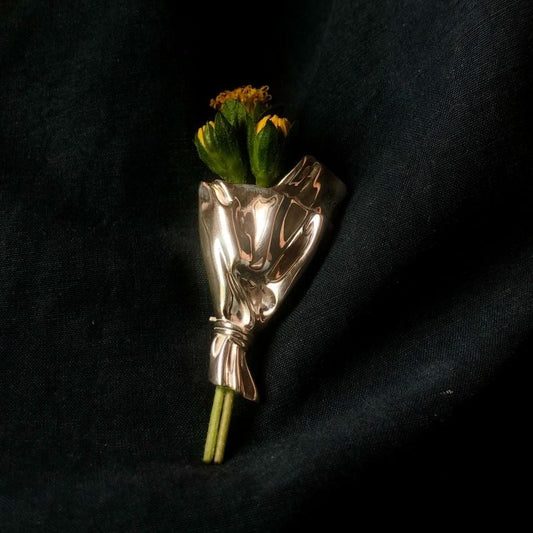 Flower Bouquet Brooch