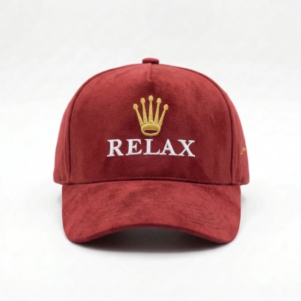 Relax Crown Vintage Baseball Cap