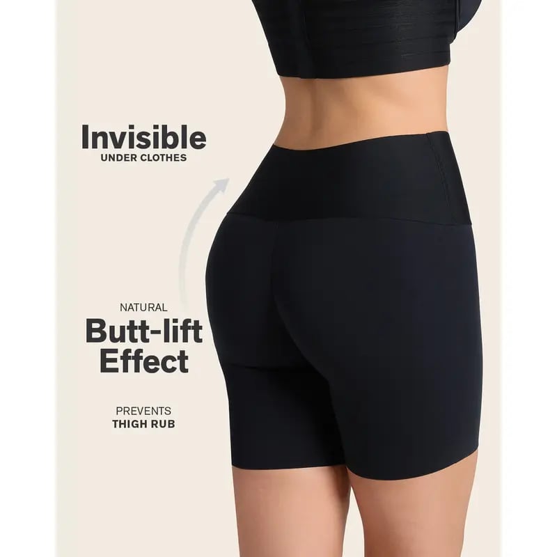 Stay-In-Place Tummy Control Seamless Shape Shorts