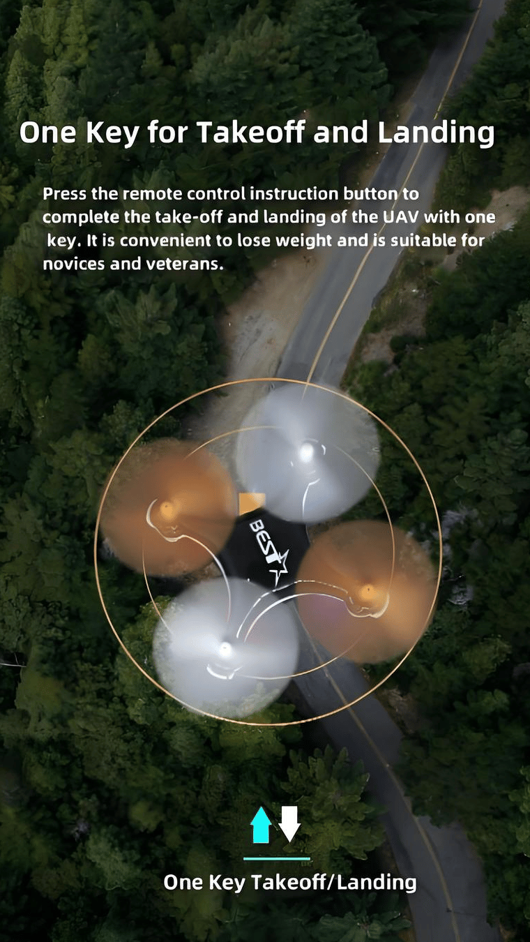 All-Ages Mini Drone with Easy Stunt Flights & 360° Tricks - Perfect Beginner-Friendly Flyer!