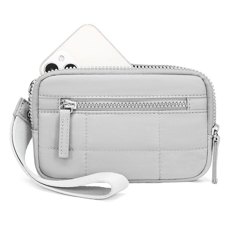 Puffer Wristlet Wallet Fits Phone
