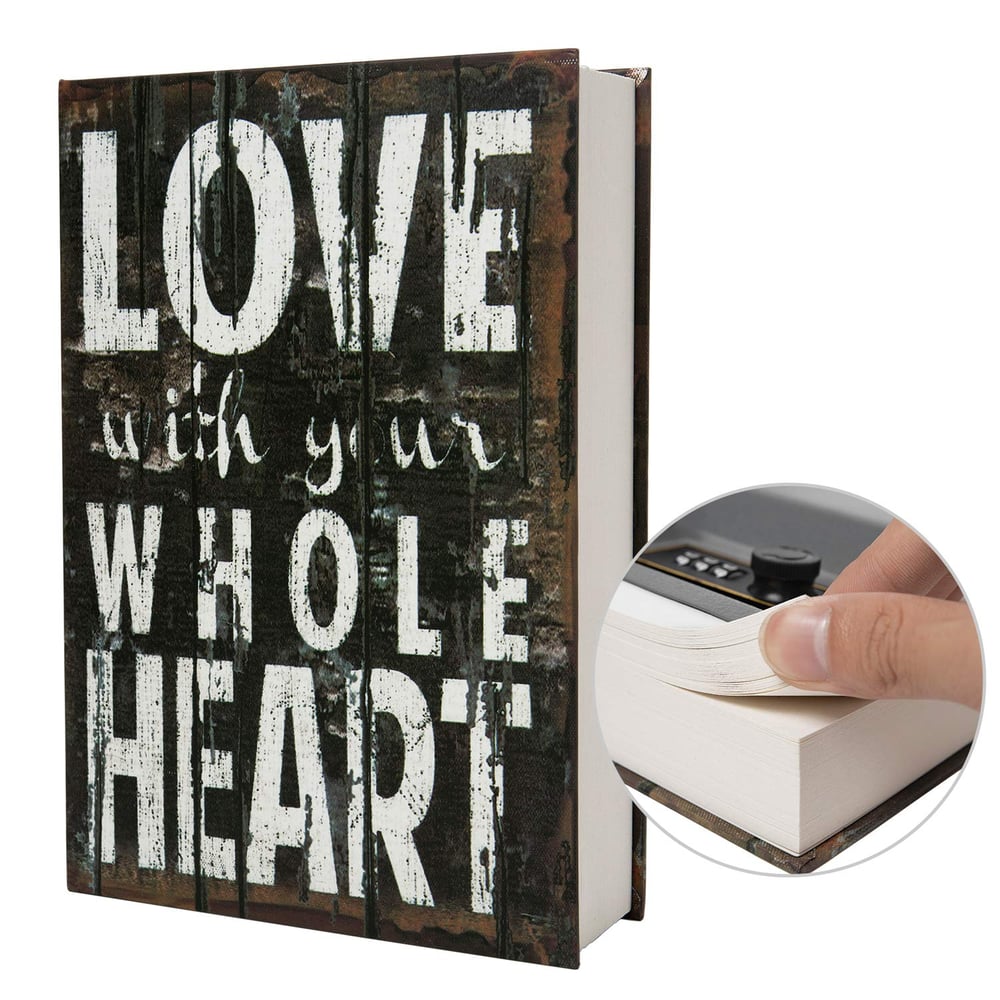 Real Paper Transfer Book Safe