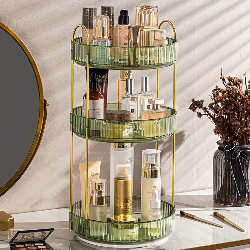 Rotating Makeup Organizer for Vanity