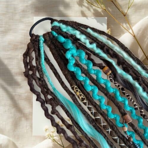 👁️👩🏼‍🦱Elastic Dread Ponytail Salty Soul✨