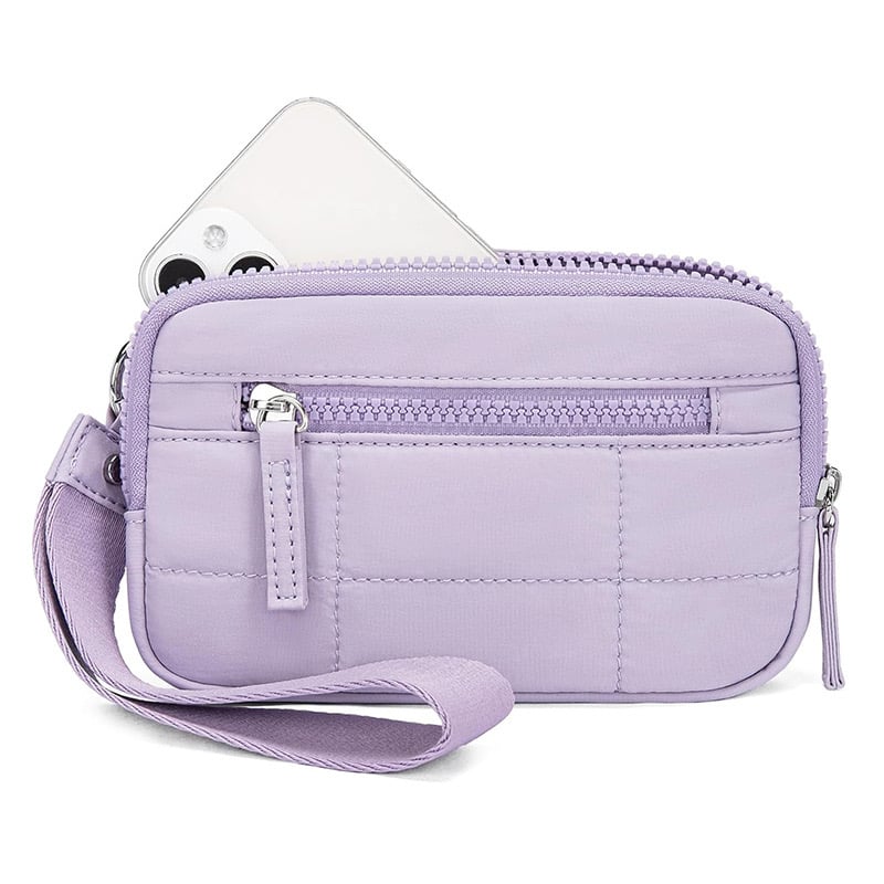 Puffer Wristlet Wallet Fits Phone