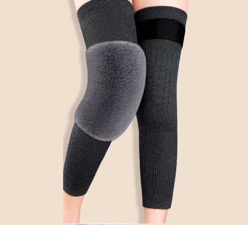 Winter Unisex Thickened Warm Cashmere Extended Knee Pads