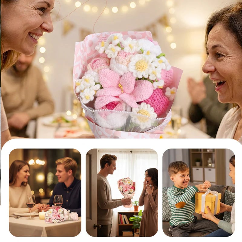 2026 New Arrivals: 50% Off for a Limited Time!Handmade Crochet Flower Bouquet