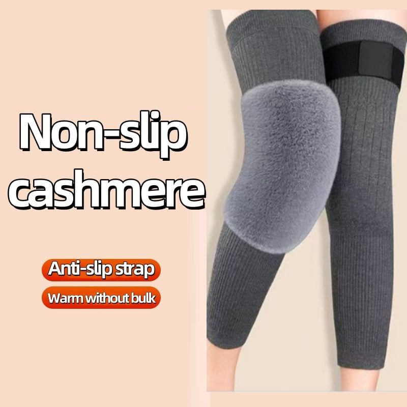 Winter Unisex Thickened Warm Cashmere Extended Knee Pads