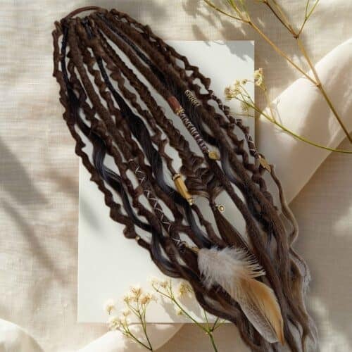 👁️👩🏼‍🦱Elastic Dread Ponytail Salty Soul✨