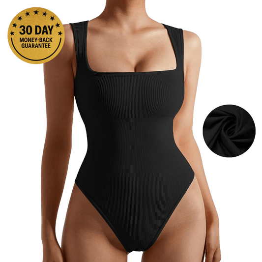 BodyTalk™ Ribbed Snatching Bodysuit