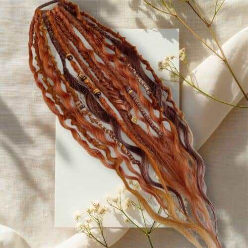 👁️👩🏼‍🦱Elastic Dread Ponytail Salty Soul✨