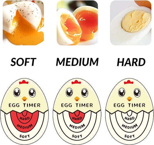 🔥Color Changing Egg Timer – Perfect Soft, Medium & Hard Boiled Eggs Every Time (BUY 2 GET 1 FREE)