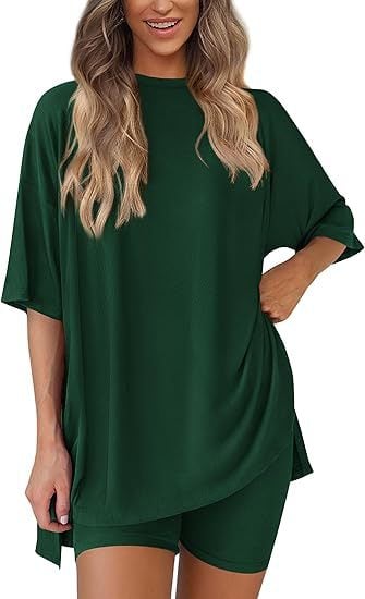 Women's Summer Casual Oversized Two-Piece Set
