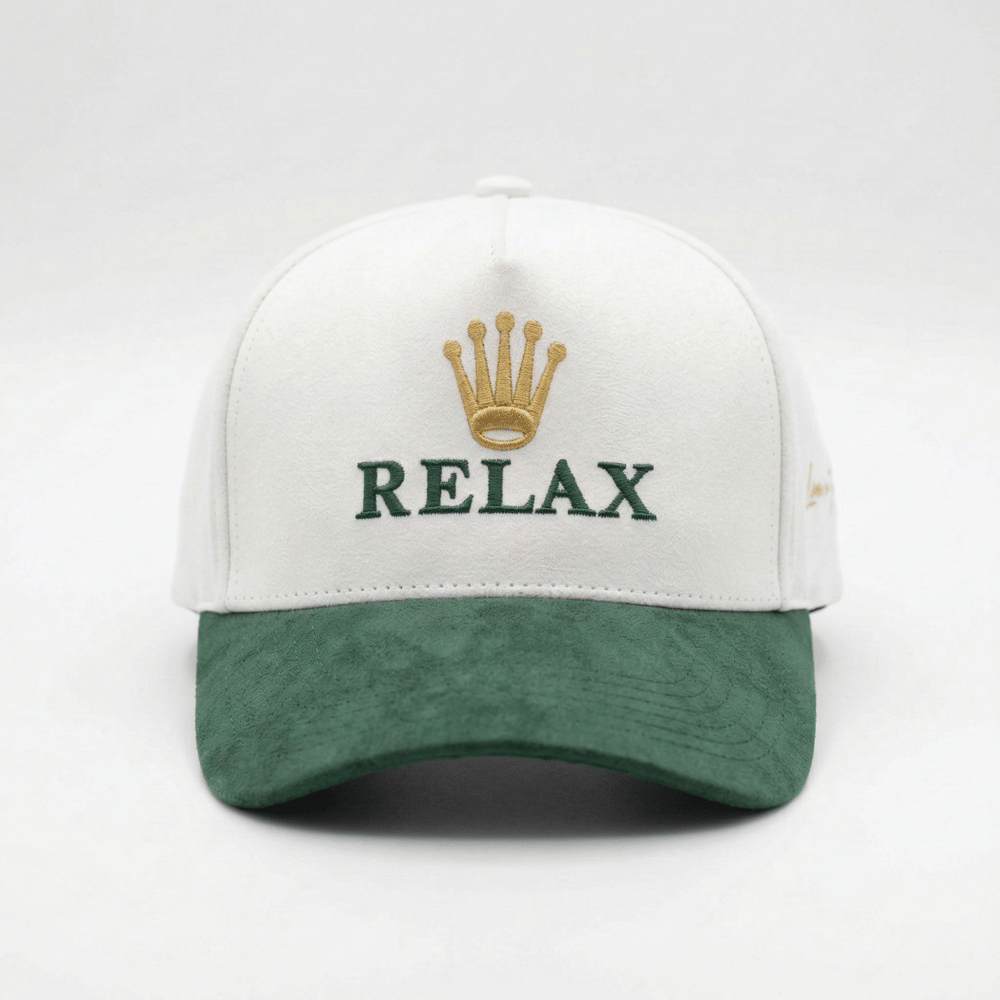 Relax Crown Vintage Baseball Cap
