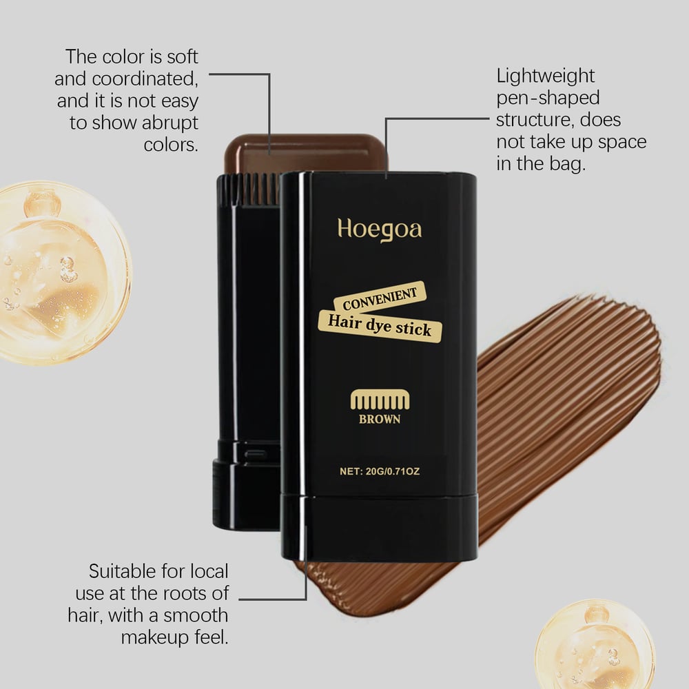 Safe and Convenient Comb Hair Dye - For Quick and Stylish Hair Coloring!