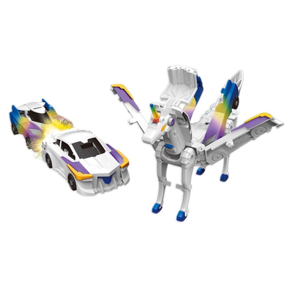 Children's Day Special✨ 2-in-1 Transforming Dragon Car Toy with Collision Action
