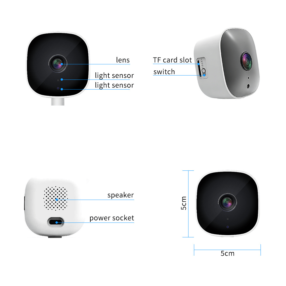-Crystal-clear security 2K camera 🎥 Color Night Vision 🌙 24/7 Recording & Smart Alerts