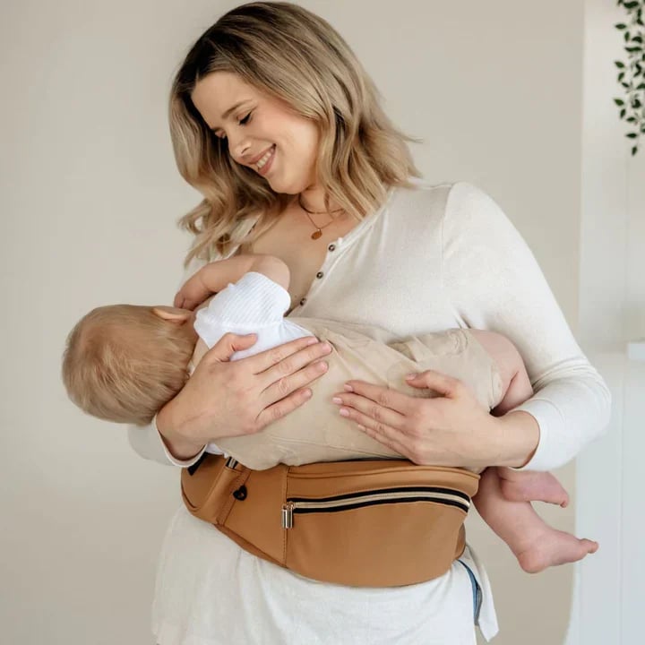 Baby Hip Seat Carrier – Ergonomic 3D Abdominal Support Baby Carrier with 4 Carrying Positions for Parent & Child Comfort