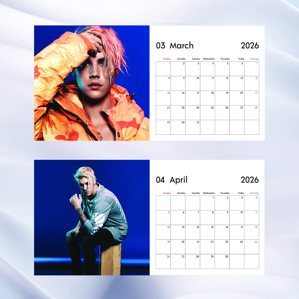 2026 J.B-themed Calendar