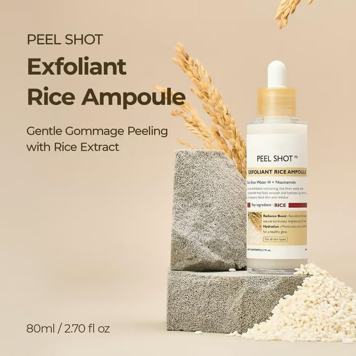 Peel Shot Glow Rice Ampoule Duo