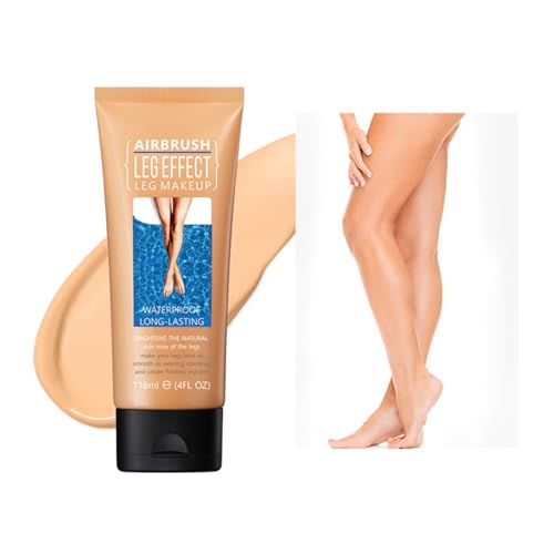 Leg Makeup Waterproof, No Transfer Body Concealer, Coverage for Vein, Scar, Tattoo