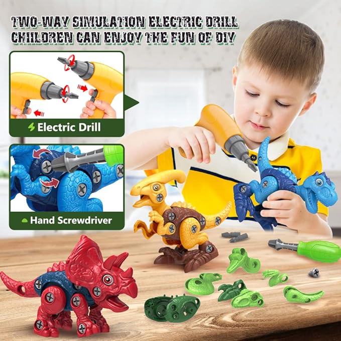 Dinosaur STEM  Building Toy Set